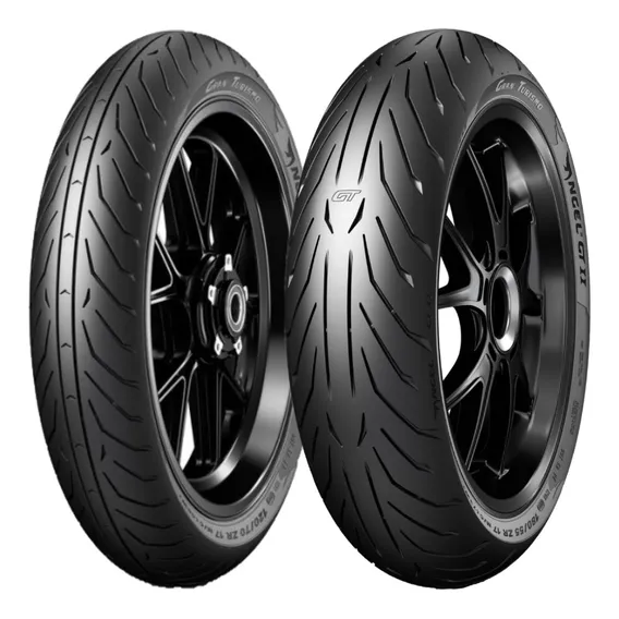 Par Pneu Hornet 120/70-17 + 180/55-17 Pirelli Angel Gt 2 Foto 1