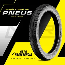 Par Pneu Moto Honda Biz 100 110 125 Pop 100 110 Pro Tork Traseiro 80 /100-14 e Dianteiro 2.50/17 Foto mini  3