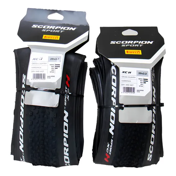Par Pneu Mtb Pirelli Scorpion Sport Xch 29 Kevlar Foto 1