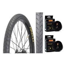 Par Pneu Pirelli Phantom 700x38 Serve Em Aro 29 + 2 Camaras Cor Preto Foto mini 1