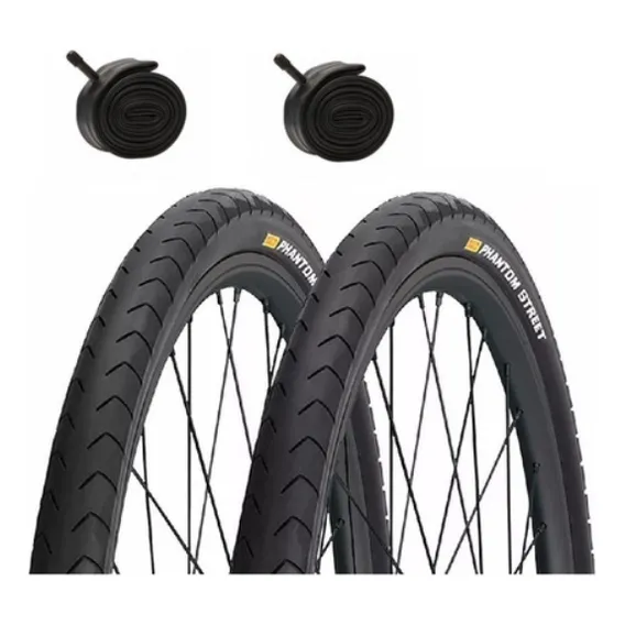 Par Pneu Pirelli Phantom Street Mtb 29 X 1.95 + Par Camaras Foto 1