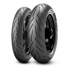Par Pneu Pirelli Rosso 3 120 70 17 + 240 45 17 Ducati Diavel Foto mini 1