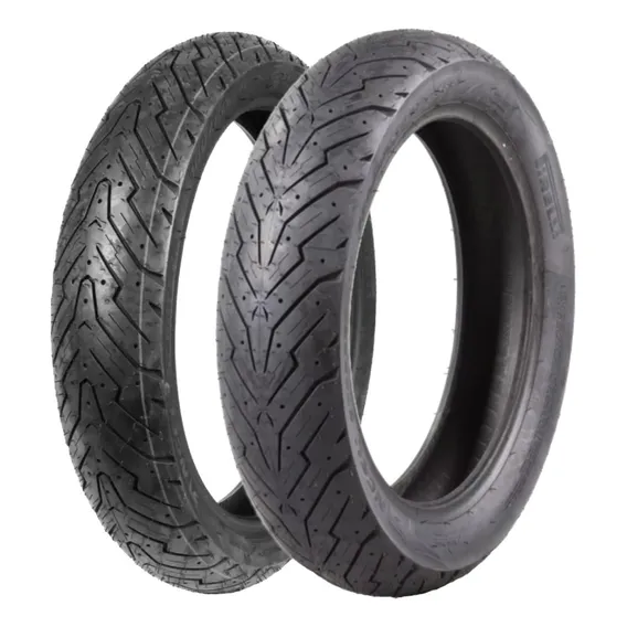 Par Pneu Scooter 100/80-16 + 120/80-16 Pirelli Angel Scooter Foto 1