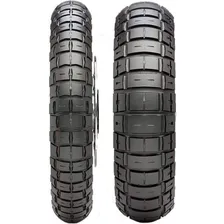 Par Pneu Tiger 150/70r17 + 90/90-21 Tl Scorpion Str Pirelli Foto mini 1