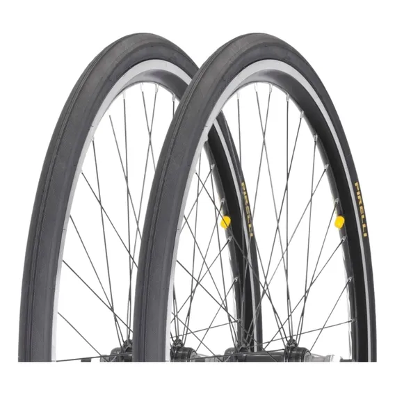 Par Pneus 27 X 1.1/4 Pirell Jet Caju Bike Caloi 10 (32-630) Foto 1