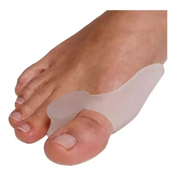 Par Protetores Para Joanetes Com Separador Dedos Silicone PĂ© Foto 1