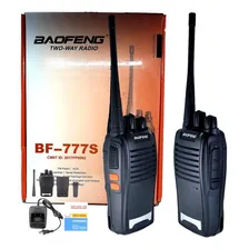 Par Rádios Comunicador Vhf/uhf/fm Baofeng 777s Profissional Bandas De Freqüência 400 A 470 Mhz Cor Preto Foto mini 2