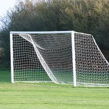 Par Rede Gol Futebol Campo Tipo Véu Fio 4mm Proteção U.v Foto mini 1