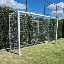 Par Rede Gol Futebol Society Suiço 6mts Fio 4mm Caixote Foto mini 2