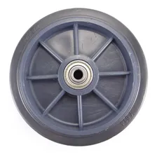 Par Roda 6 Polegada 614 Pvc Termoplástica Rodízio Andaime Foto mini 4