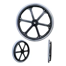 Par Roda Aro 24 Completa Cadeira De Rodas Pneu Inflável Foto mini  2