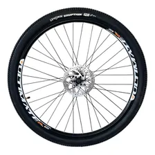 Par Roda Aro 29 Bike C/ Disco Blocagem Pneu E Camara Mtb Cor Preto Foto mini  2