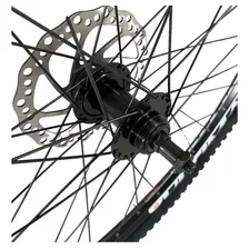 Par Roda Aro 29 Bike C/ Disco Blocagem Pneu E Camara Mtb Cor Preto Foto mini  3