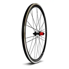 Par Roda Bicicleta Aro 700 Speed Vzan Concept Clincher Cor Preto Foto mini 3