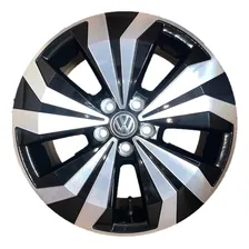 Par Roda Diamantada Volkswagen T-cross Sense Aro 16 Cor Preto Foto mini 1