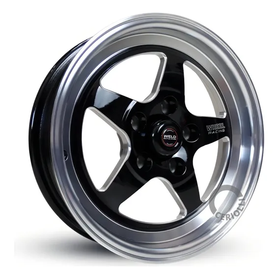 Par Roda Weld Rts 4x100/5x114 Aro 15 Kr Modelo C14 + Bicos Cor Tala 4 5x114 Foto 1