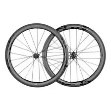 Par Rodas Elite Wheels Marvel 50mm Carbono Disc Tubeless Cor Preto Foto mini 1