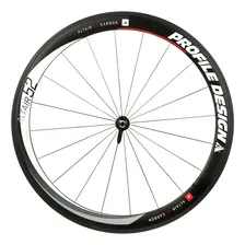 Par Rodas Profile Design Altair 80 X 52 Full Carbon Clincher Cor Preto Foto mini 4