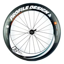 Par Rodas Profile Design Altair 80 X 52 Full Carbon Clincher Cor Preto Foto mini 2