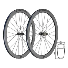 Par Rodas Token C45d Speed Carbon Disc 45mm Tubeless Foto mini 1