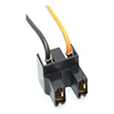 Par Soquete Lâmpada Farol H7 Base Nylon Universal Fio 1,50mm Foto mini 4