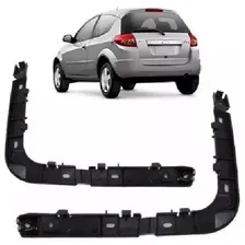 Par Suporte Guia Parachoque Traseiro Ford Ka 2008 A 2013 Foto mini 1