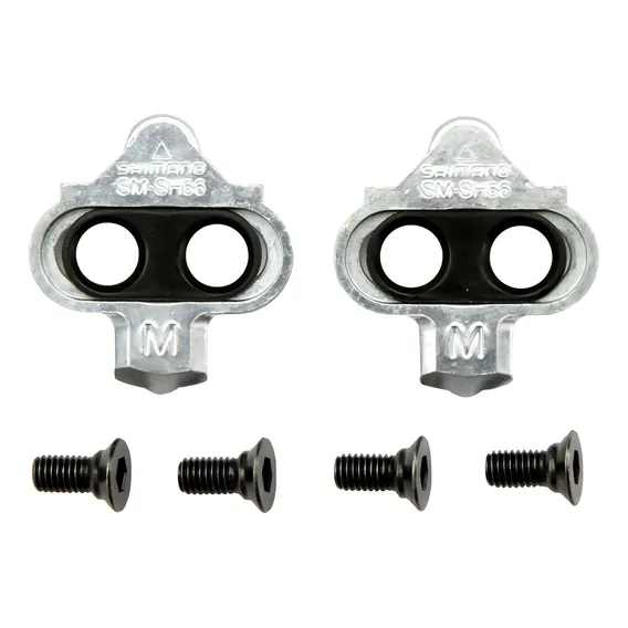 Par Tacos Pedal Clip Shimano Sm-sh56 Spd Cleat Set Liberação Foto 1