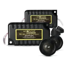 Par Tweeter Audiophonic Com Crossover(50wrms/seda) Cor Preto Foto mini 4