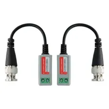 Par Video Balun Passivo Cftv Conversor Utp Hd Ahd/tvi/cvi Foto mini 1