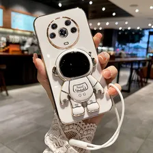 Para Honor Magic5 Lite/5 Caixa Do Telefone M贸vel Astronauta Cor Negro For Honor Magic5lite Foto mini 1