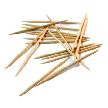 Para Petiscos Bompack Palito De Dente Bambu Palito Foto mini 3