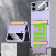 Para Samsung Zflip4 3 Muñequera Caixa Do Telefone Móvel Cor Rosa For Samsung Galaxy Z Flip 3 Foto mini 4