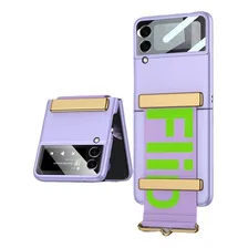 Para Samsung Zflip4 3 Muñequera Caixa Do Telefone Móvel Cor Rosa For Samsung Galaxy Z Flip 3 Foto mini 1