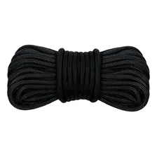 Paracord 550 Guepardo 10m 250kg 7 Filamentos Cordim Corda Cor Preto Foto mini 1