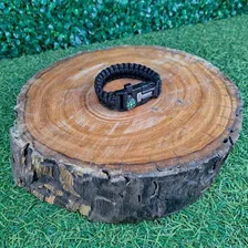 Paracord Pulseira Camping Apito Bussola Pederneira Foto mini 4