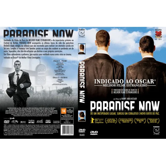 Paradise Now Dvd Original Lacrado Foto 1