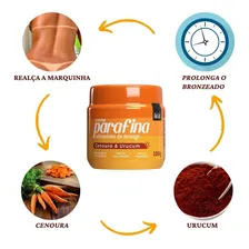 Parafina Ativadora Acelerador Bronzeamento Natural Marquinha Foto mini  3