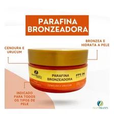 Parafina Bronzeadora Profissional P Todo Tipo De Pele 140g Foto mini  3