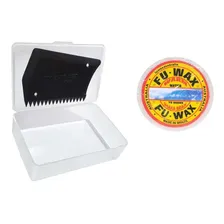 Parafina Fu Wax Surf + Porta Parafina Com Raspador Cor 1 Foto mini 1
