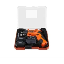 Parafusadeira Bateria + 16 Acess贸rios Kc4815k Black Decker Cor Laranja-claro Foto mini 2