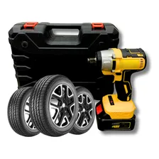 Parafusadeira Chave Impacto Duas Baterias Lítio 48v Bivolt Foto mini 2
