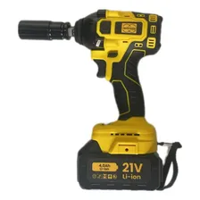 Parafusadeira Chave Impacto Pneumatica 3 Bater + 63 Soquetes Cor Amarelo Preta 110v/220v Foto mini 4
