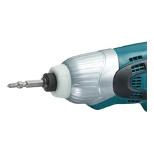 Parafusadeira De Impacto 1/4pol. 230w Td0100 Makita Cor Verde/Preto Foto mini  2
