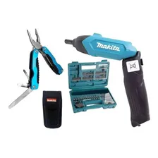 Parafusadeira Df001dw + Maleta 82 Acess贸rios Bivolt Makita Foto mini 1