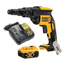 Parafusadeira Drywall 20v Bat 5ah Xr Brushless Dcf622 Dewalt Cor Amarelo 110v/220v Foto  mini 1