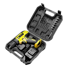 Parafusadeira Furadeira 12v Impacto Evald + Kit Ferramentas Foto mini  3