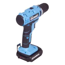 Parafusadeira Furadeira 16v 3/8 G12102br Gamma C/ 2 Baterias Cor Azul Voltagem Bivolt Foto mini 2