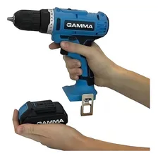Parafusadeira Furadeira 16v 3/8 G12102br Gamma C/ 2 Baterias Cor Azul Voltagem Bivolt Foto mini 4