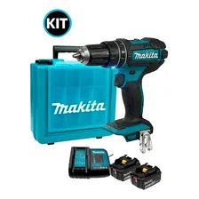 Parafusadeira Furadeira 18v Dhp482 Makita 2 Bat 5a Maleta Foto mini 1