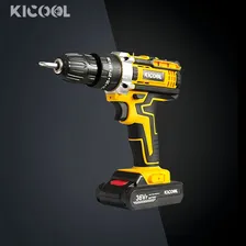 Parafusadeira Furadeira 36v Bivolt 2 Bateria Maleta Kicool Cor Sortido 110v/220v Foto mini 4